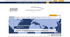Desktop Screenshot of meeschaert.com